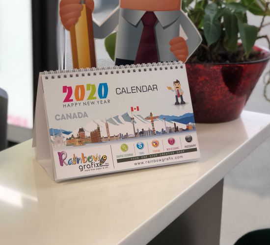 Customized Table/Desk Calendars